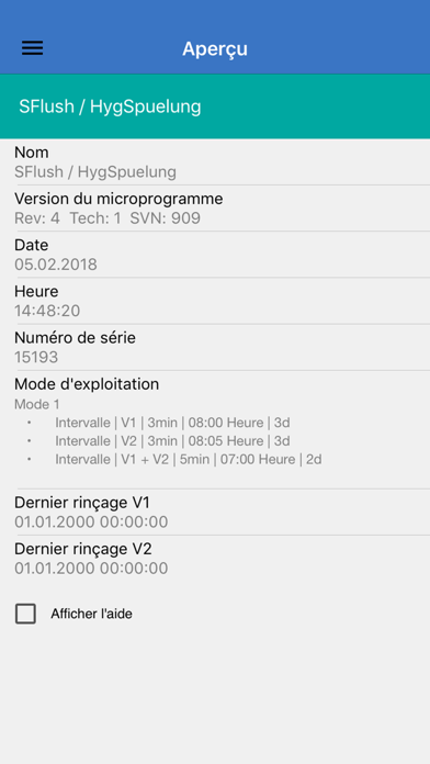 Screenshot #2 pour Geberit SetApp