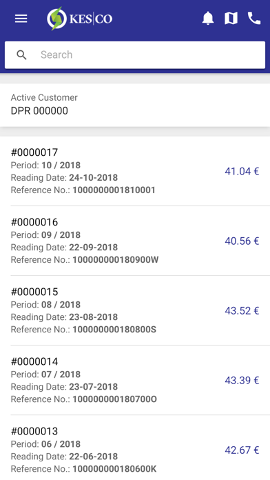 eKesco - Fatura Online Screenshot