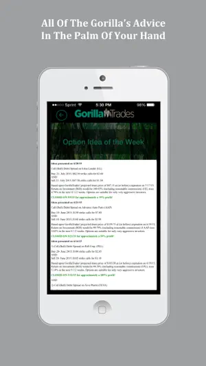 GorillaTrades screenshot 2