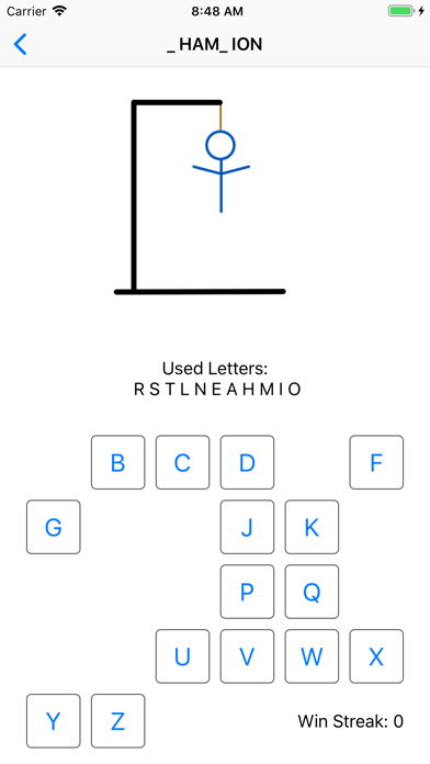 Screenshot #2 pour Just Hangman