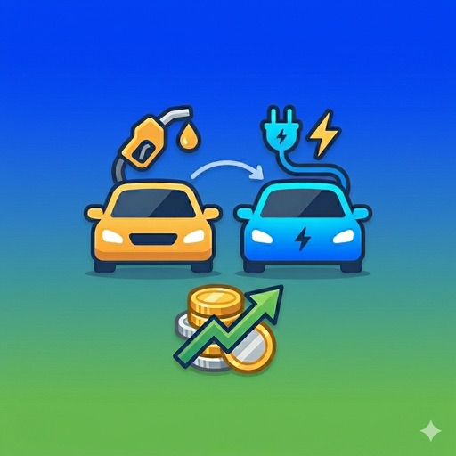 Custo EV vs Gasolina