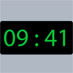 螢幕擷取畫面 (2) Simple Clock - ハイブリッド時計