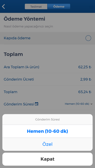 Sarper Market Screenshot