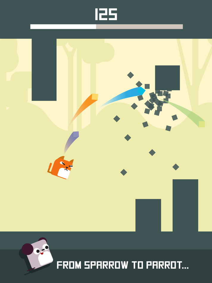 #5. Square Bird Watch - Block Jump (iOS) 게시자: Gosiha Pte. Ltd