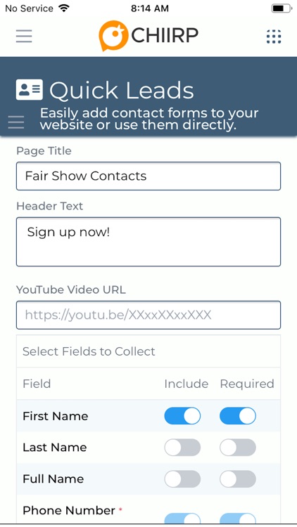 Chiirp Mobile screenshot-4