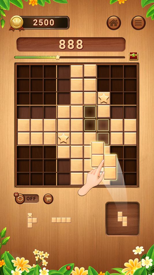#1. Block Puzzle: Wood Block Game (iOS) 由: Suga Technology Ltd (Apps)