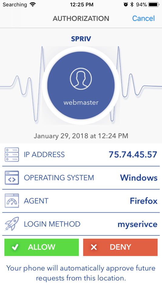 #1. Spriv Authenticator (iOS) 由: Spriv