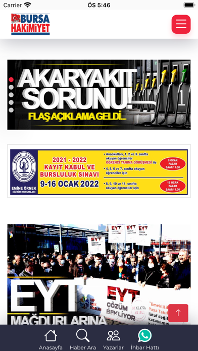 Bursa Hakimiyet - Haberler Screenshot