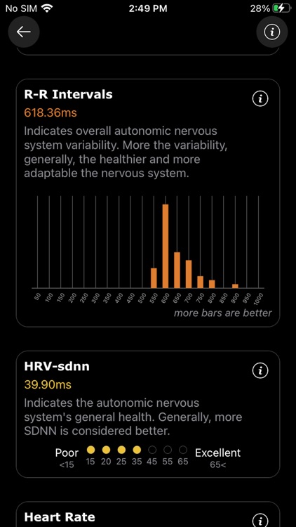 ECG heart analyze - watch