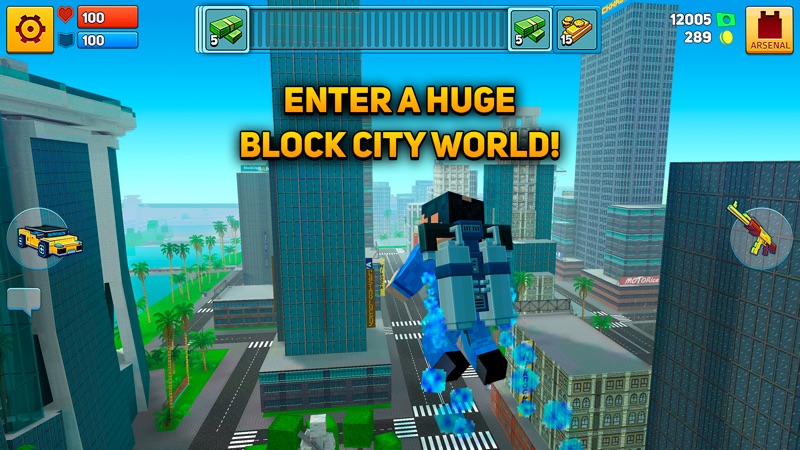 Block City Wars: Mafia Town screenshot 3