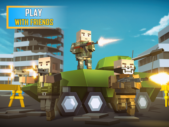 Screenshot #5 pour Pixel Grand Battle 3D