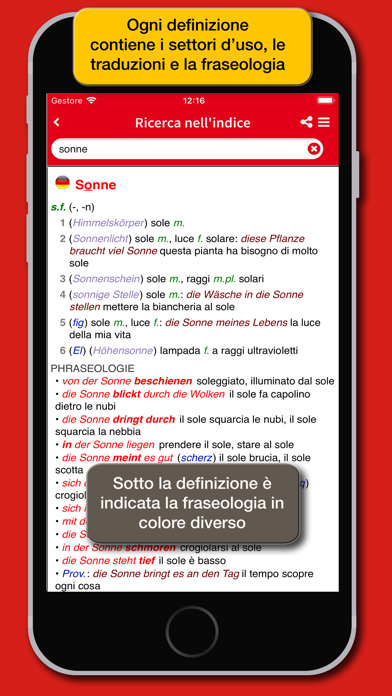Screenshot #3 pour Dizionario Tedesco Hoepli
