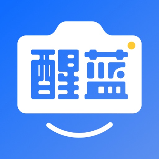 醒蓝AI形象照-求职照 证件职业拍摄 爱豆合拍 换脸变装 logo
