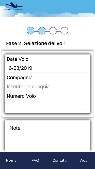 Volano Rimborsi screenshot