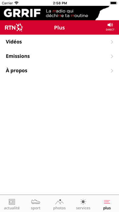 RTN screenshot