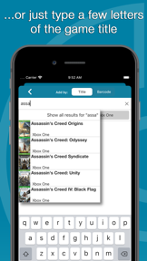 CLZ Games: collection database screenshot