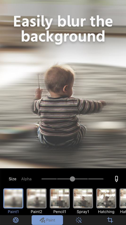 #6. Blur Background Photo Effect (iOS) By: Shiho Sadamizu
