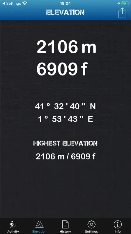 Altimeter Offline Pro screenshot 2 of 5