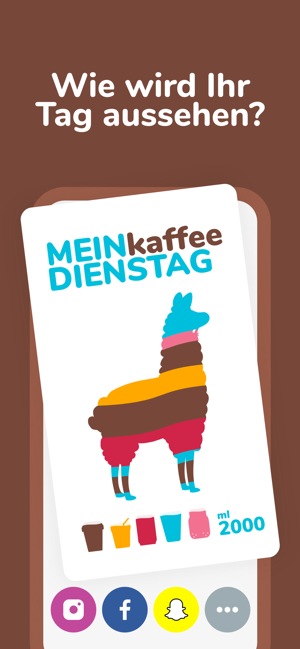 ‎Wasser trinken Erinnerung Lama Screenshot
