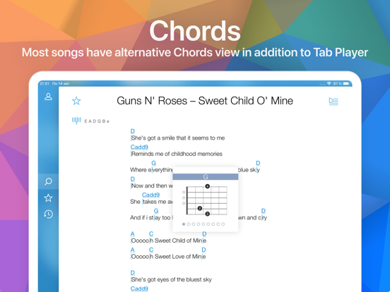 Songsterr Tabs & Chords iPad app afbeelding 7