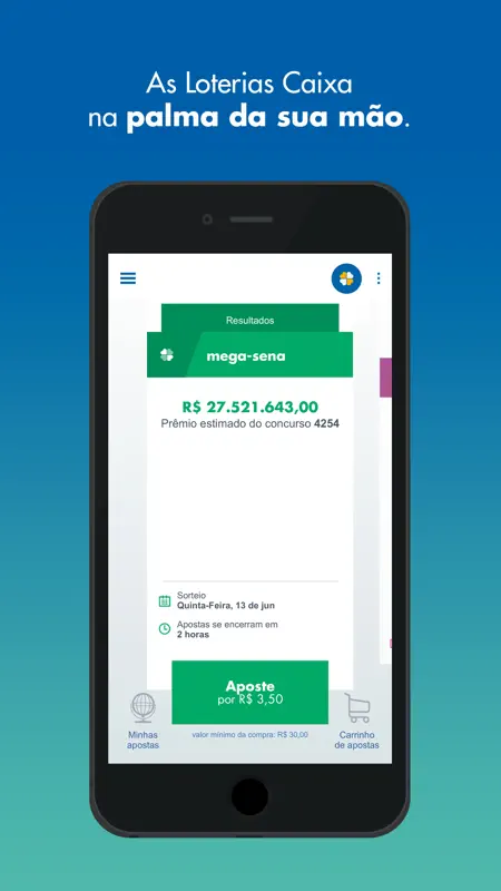 Loterias CAIXA screenshot 1 of 6