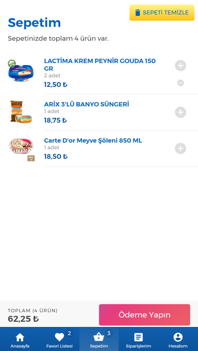 Sarper Market Screenshot
