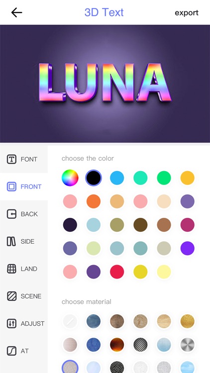 3D Text-AI Art Word Font Maker screenshot-3