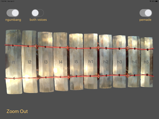 Screenshot #6 pour Gamelan Gender lite