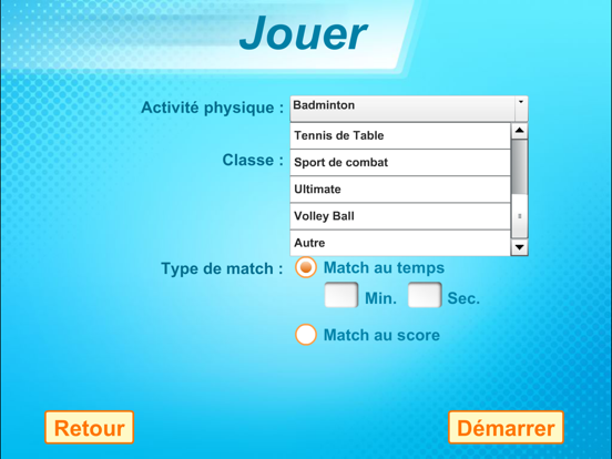 Screenshot #4 pour EPS – Tournois & Poule