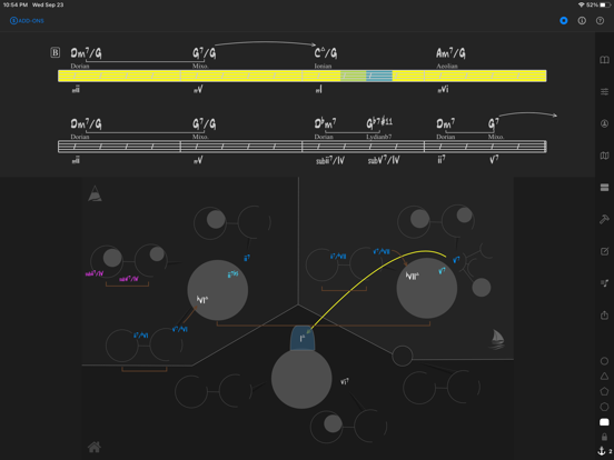 Screenshot #4 pour Mapping Tonal Harmony Pro