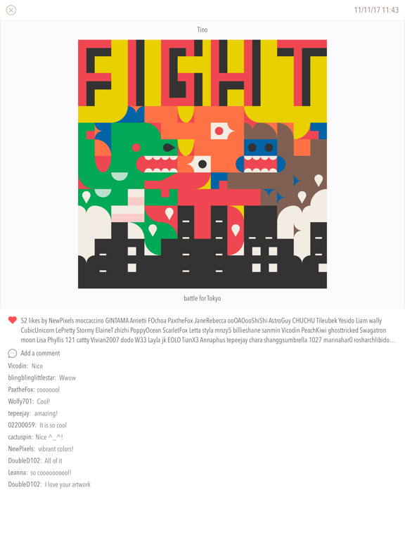 New Pixels iPad app afbeelding 7