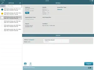 HDS Entry, Mobile Inspections screenshot 1