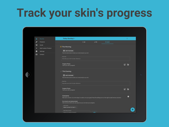 Skincare Routine iPad screenshot 8 - Health & Fitness app