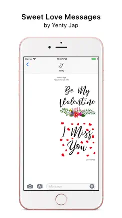 Sweet Love Messages iPhone image 1