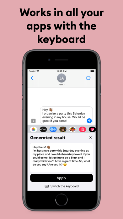 AiText: Grammar & Spell Check Screenshot
