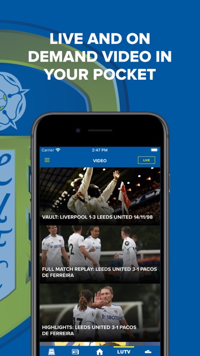 Leeds United Official Screenshot