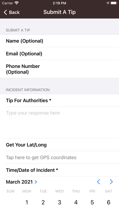 Rock County Sheriff's Office Screenshot
