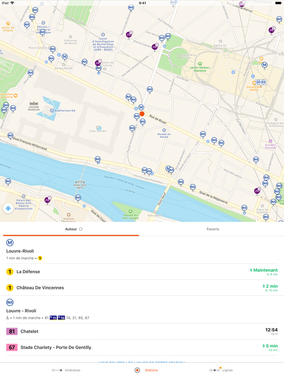Screenshot #5 pour Moovit: Transports en commun