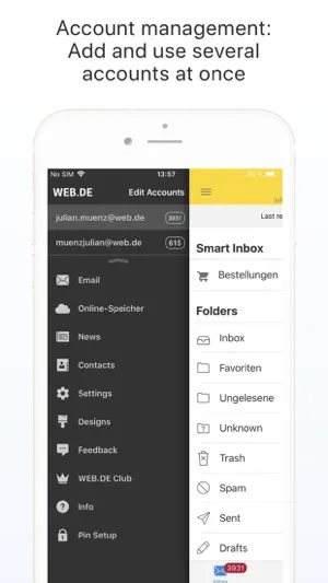 WEB.DE - Mail, Cloud & News screenshot 4