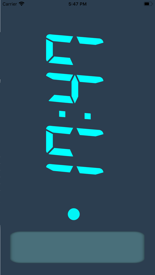 #2. BatteryNow ! Big Digital Clock (iOS) 由: kazuhiko kuroda