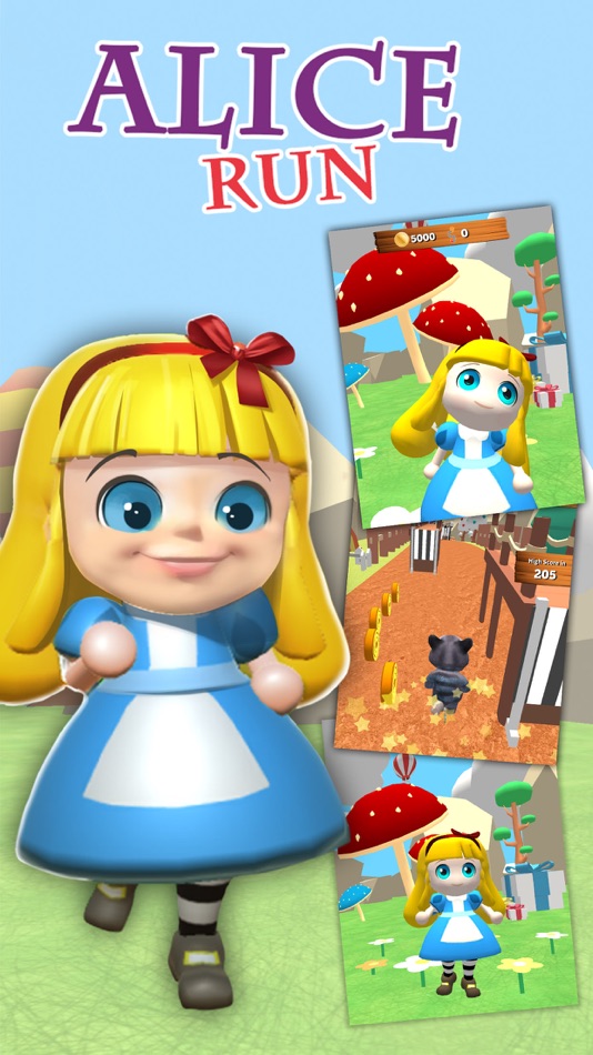 #1. Alice Run - 3D Endless Runner (iOS) 由: Bonifacio Melero