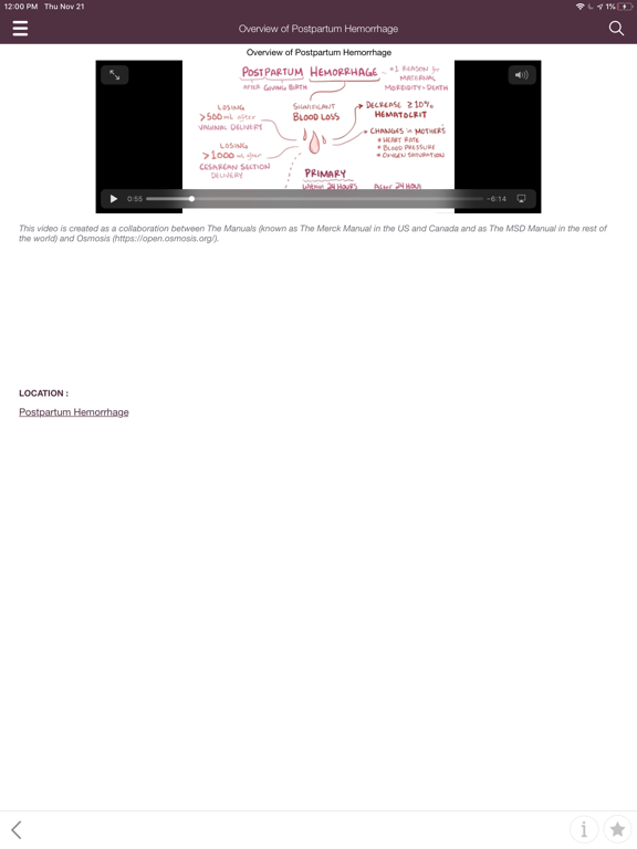 Screenshot #6 pour MSD Manual Guide to Obstetrics
