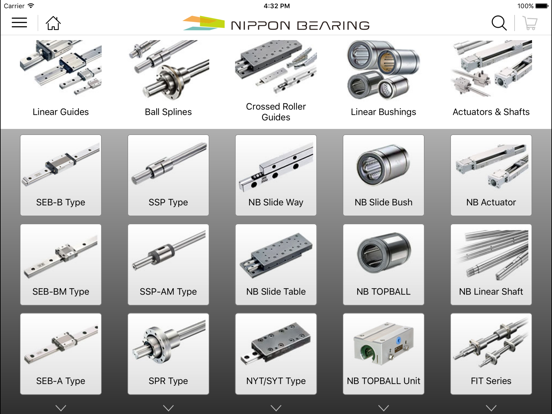NB Linear Mobile™ iPad screenshot 2 - Business app
