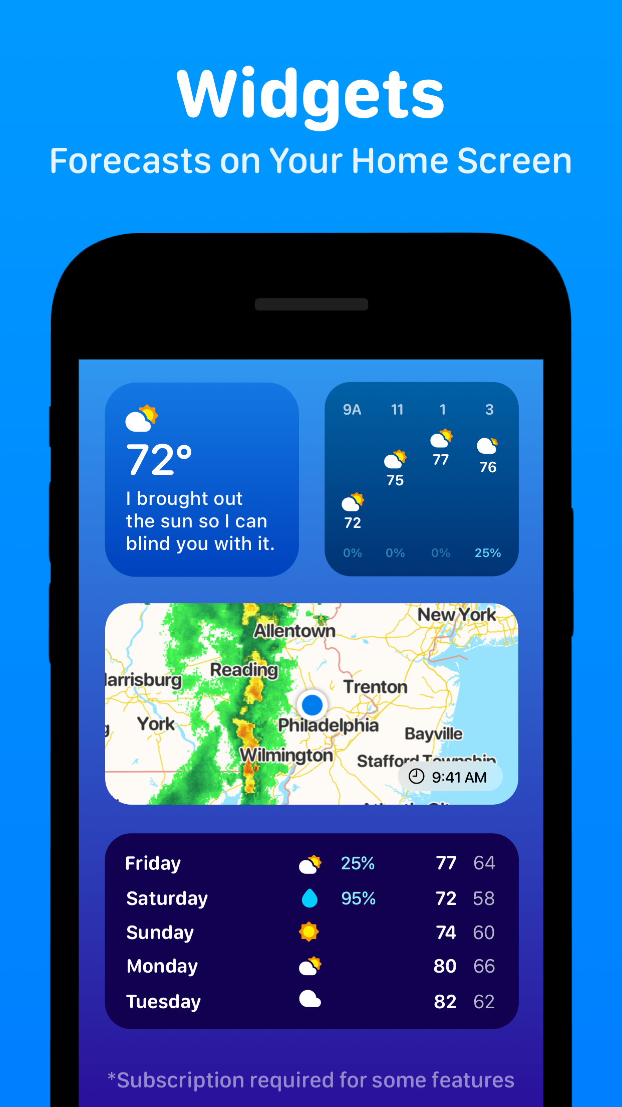 CARROT Weather: Alerts & Radar screenshot 4