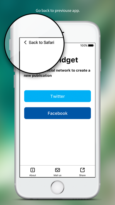 Socium widget Screenshot 3 of 3