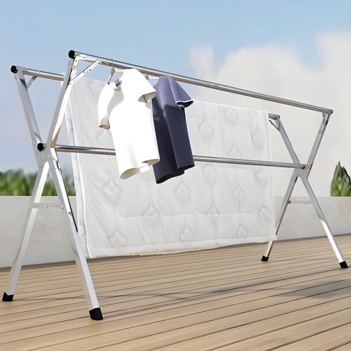 Outdoor drying clothes