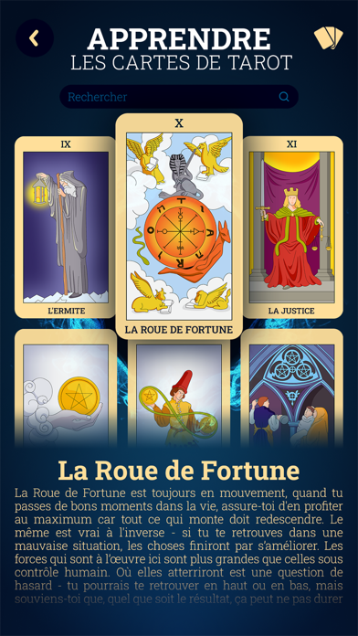 Screenshot #3 pour Tarot & Calendrier Lunaire