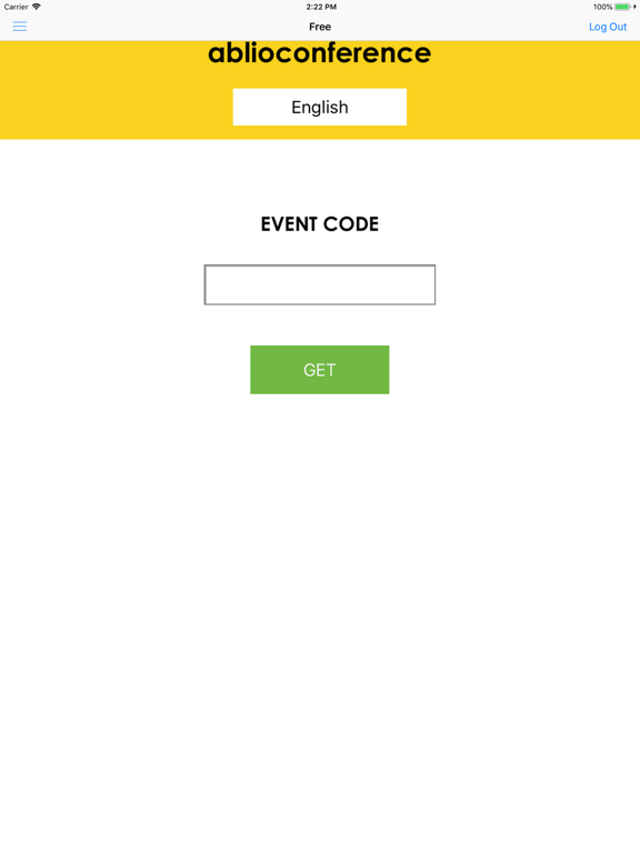 App screenshot