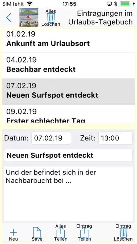 Langeoog App für den Urlaub screenshot 5 of 10