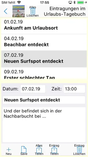 Screenshot von Langeoog App Für Den Urlaub auf dem iPhone 5